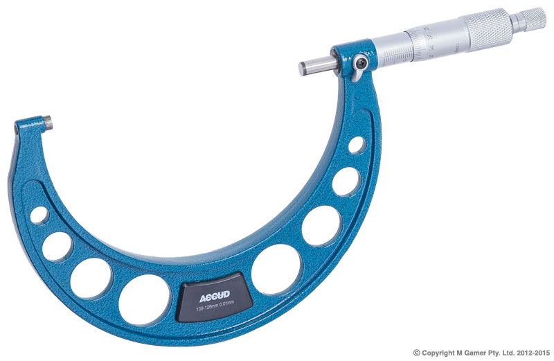 100-125mm Metric Outside Micrometer